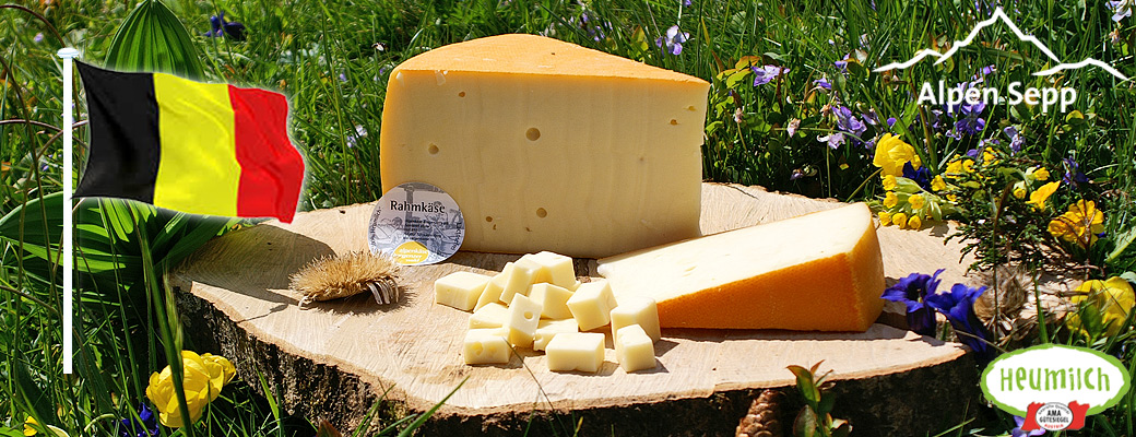 Käse Versand nach Belgien bei Alpen Sepp