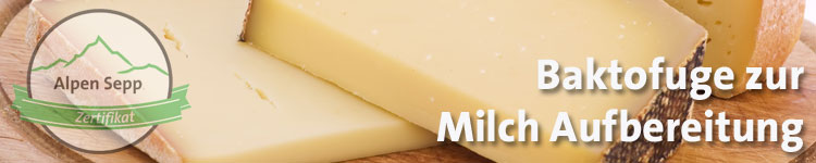 Baktofuge zur Milch Aufbereitung im Käse Wiki vom Alpen Sepp