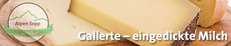 Gallerte - eingedickte Milch im Käse Wiki vom Alpen Sepp