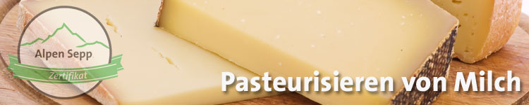 Pasteurisieren von Milch im Käse Wiki vom Alpen Sepp