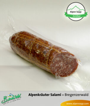 Alpenkräuter Salami aus dem Bregenzerwald