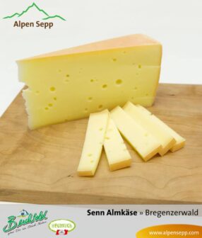 Senn Almkäse aus 100 % Heumilch aus dem Bregenzerwald
