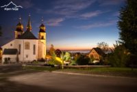 Gasthof Kreuz mit Kirche Bildstein