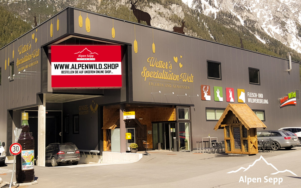 Alpen Sepp Alpenwild - Produktionsstandort Pettneu - Tirol