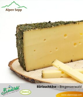 Bärlauchkäse - Schnittkäse würzig