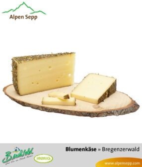 Heumilch Blumenkäse