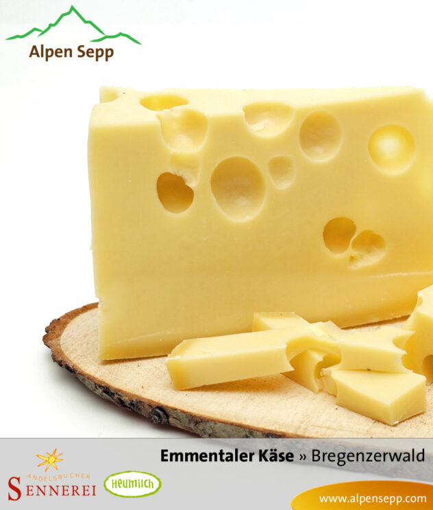Heumilch Emmentaler Käse