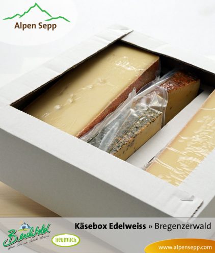 Geschenkbox Edelweiss - Käsevariation