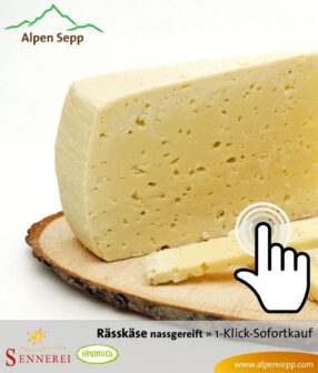 Heumilch Rässkäse zum Sofortkauf