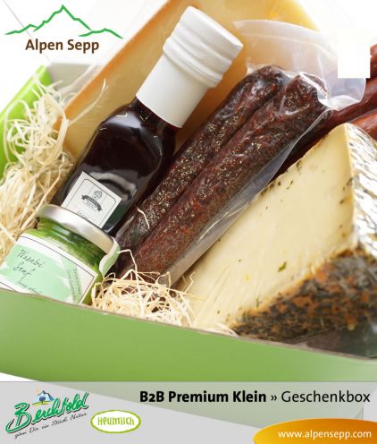 B2B Premium Geschenkbox Käse und Wurst