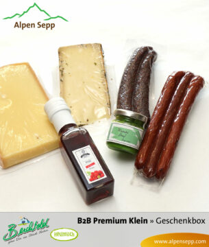 B2B Premium Geschenkbox Käse und Wurst