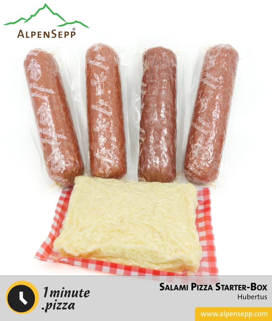 1minute.pizza Salami Box für Pizzas